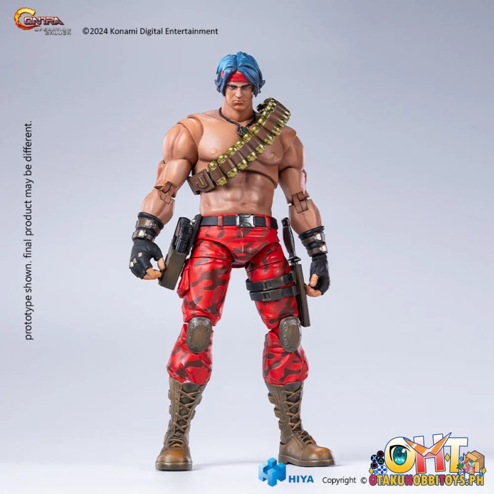 Hiya Toys 1/12 Contra Ebc0320 Lance Bean Articulated Figure