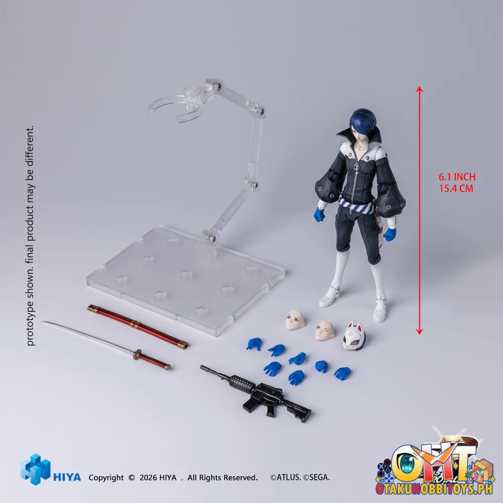 HIYA Toys 1/12 Persona 5 Royal Fox Action Figure - Articulated Figure