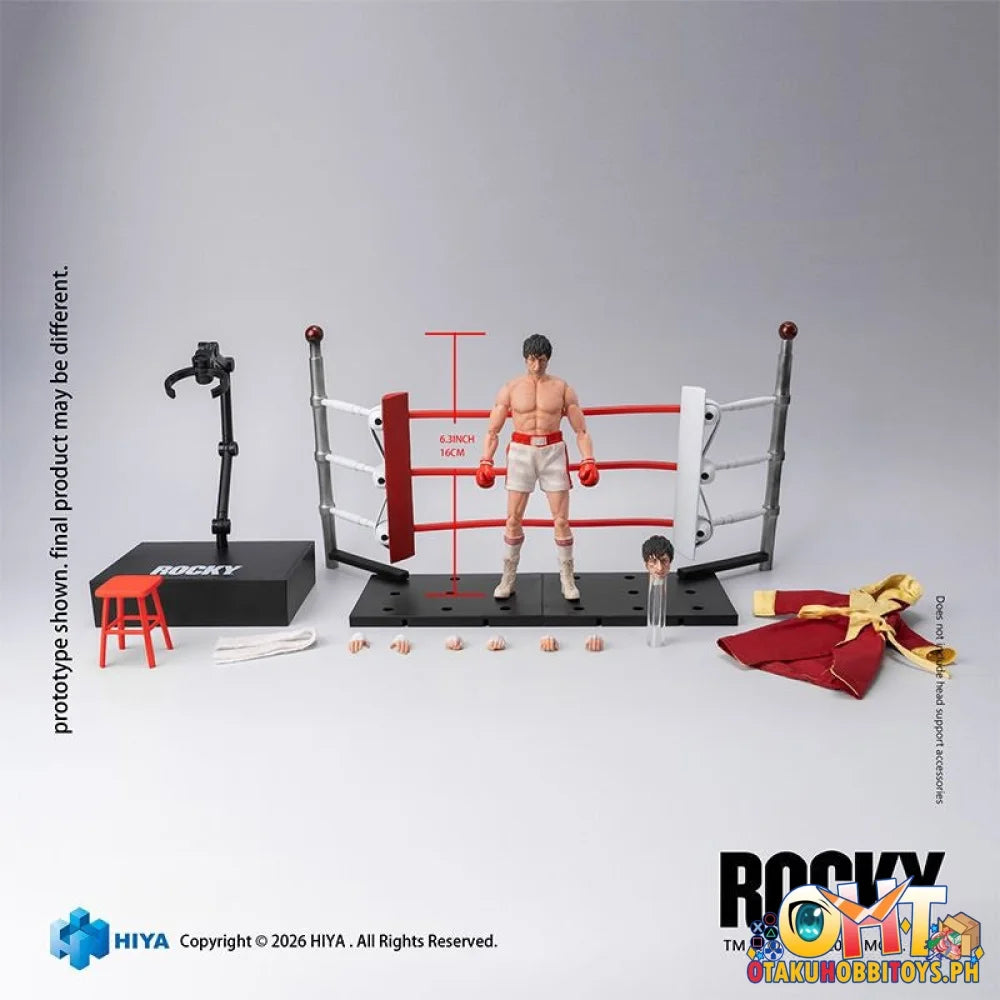HIYA Toys HIYA Toys 1/12 Rocky (Rocky 1) Action Figure ESR0165 - Articulated Figure