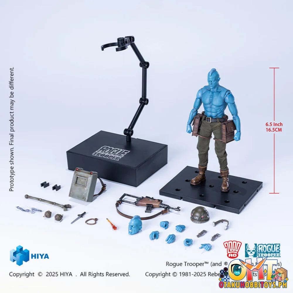 HIYA Toys 1/12 Rogue Trooper Exquisite Super Action Figure Articulated Figure Prize Figure
