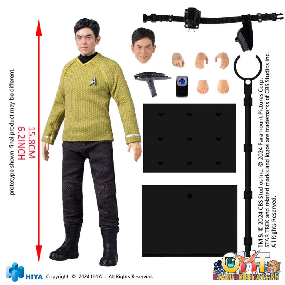 Hiya Toys 1/12 Star Trek 2009 Sulu Ess0270 Plastic Model Kit