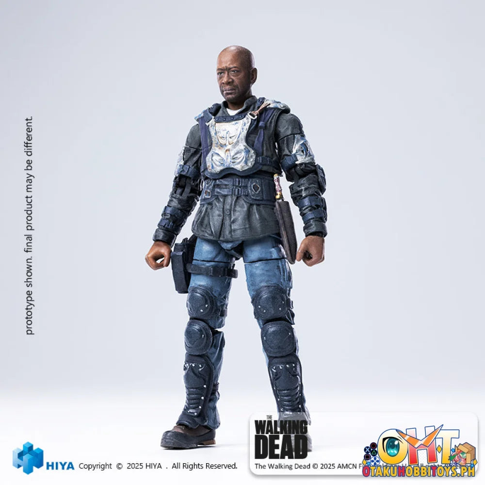 HIYA Toys 1/12 The Walking Dead Morgan Jones Exquisite Mini Action Figure Articulated Figure Prize Figure