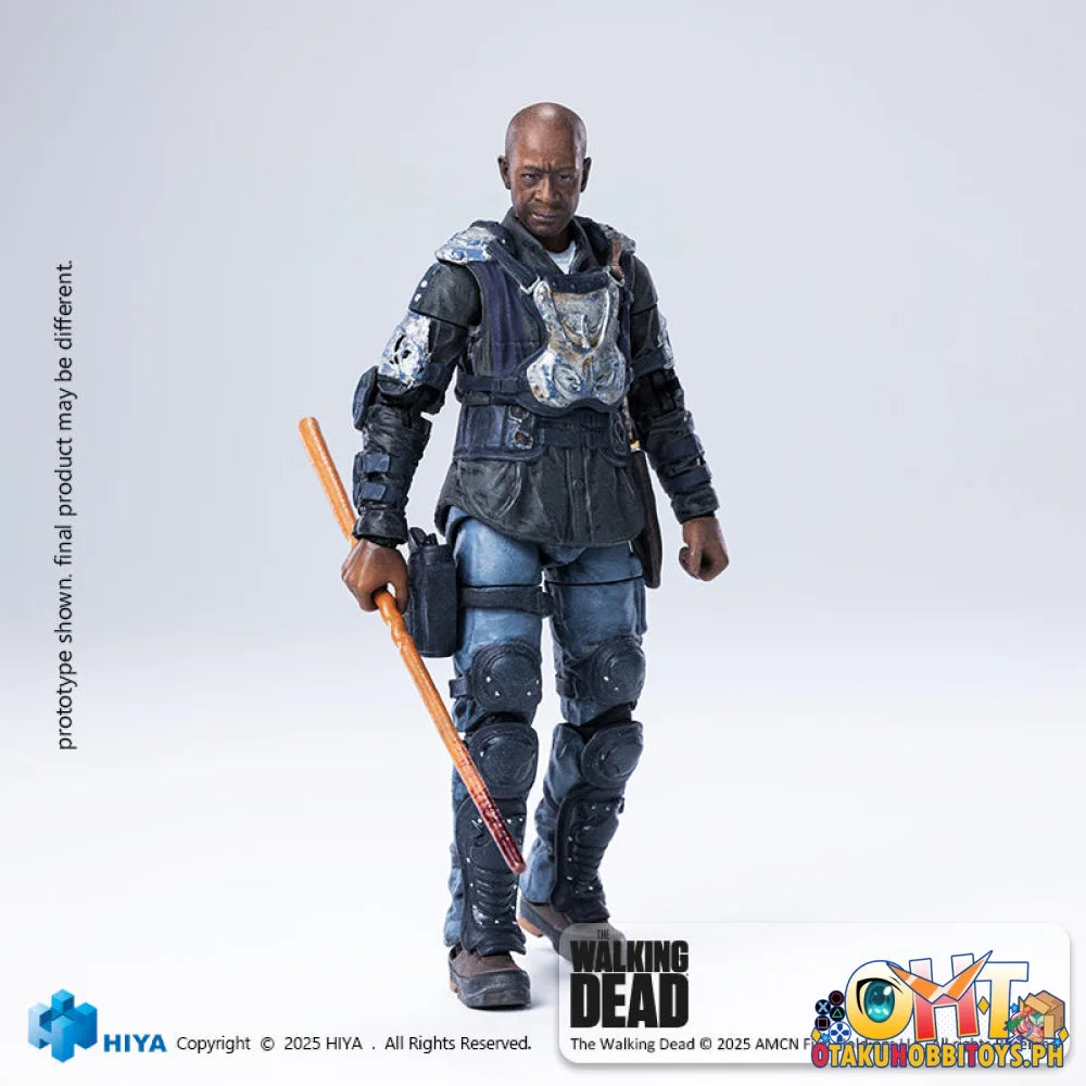 HIYA Toys 1/12 The Walking Dead Morgan Jones Exquisite Mini Action Figure Articulated Figure Prize Figure
