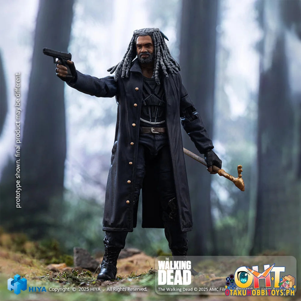 HIYA Toys 1/18 The Walking Dead Ezekiel Action Figure Articulated Figure