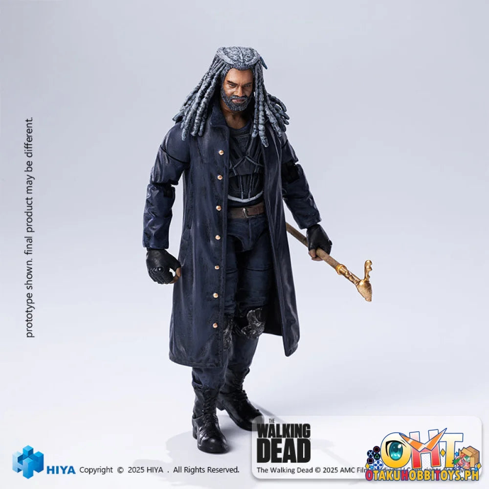 HIYA Toys 1/18 The Walking Dead Ezekiel Action Figure Articulated Figure