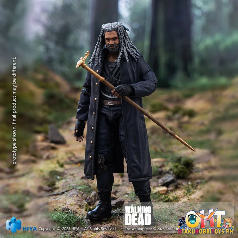 HIYA Toys 1/18 The Walking Dead Ezekiel Action Figure Articulated Figure