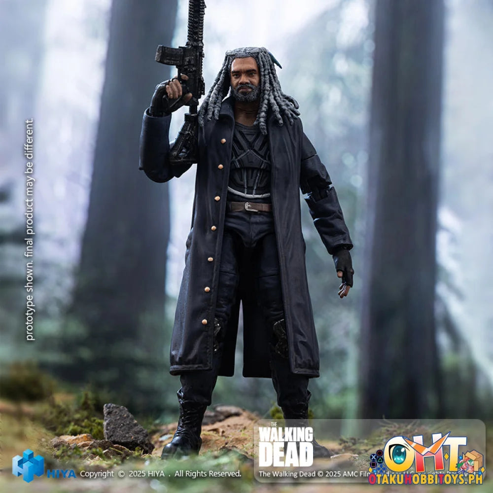 HIYA Toys 1/18 The Walking Dead Ezekiel Action Figure Articulated Figure