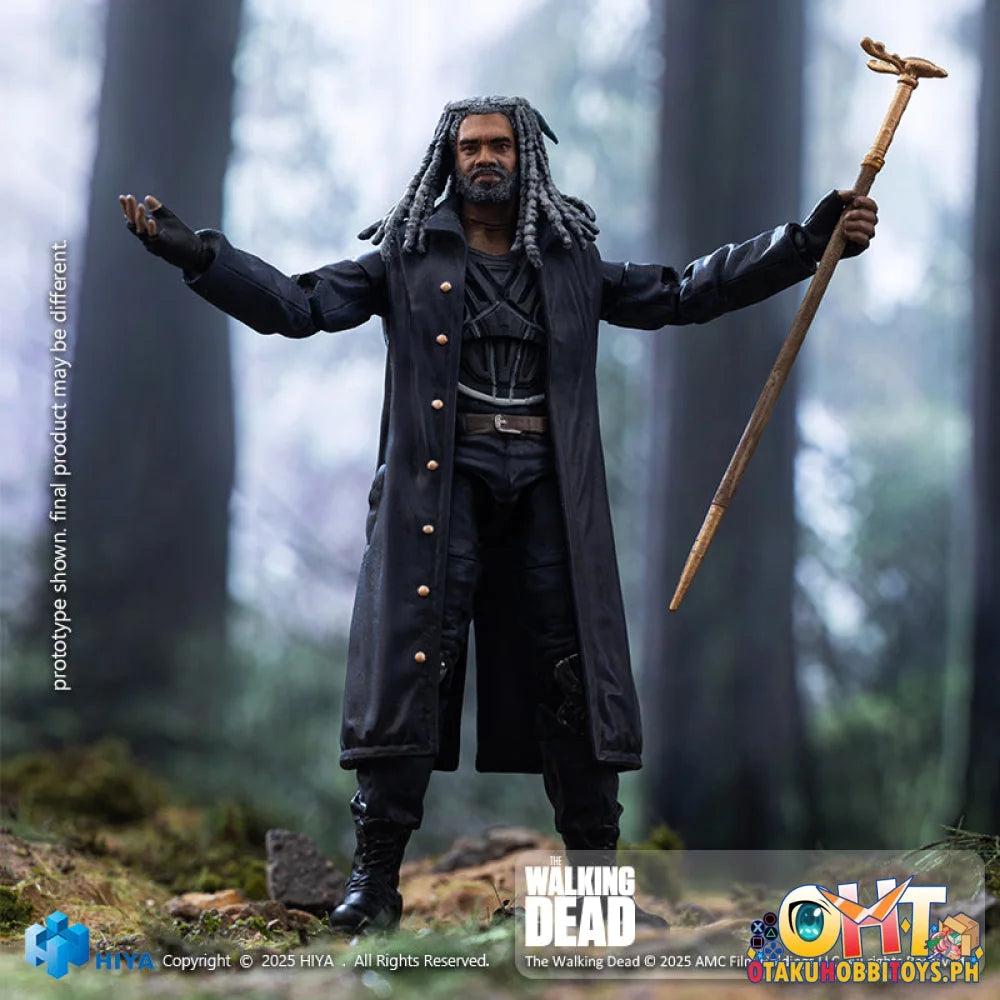 HIYA Toys 1/18 The Walking Dead Ezekiel Action Figure Articulated Figure