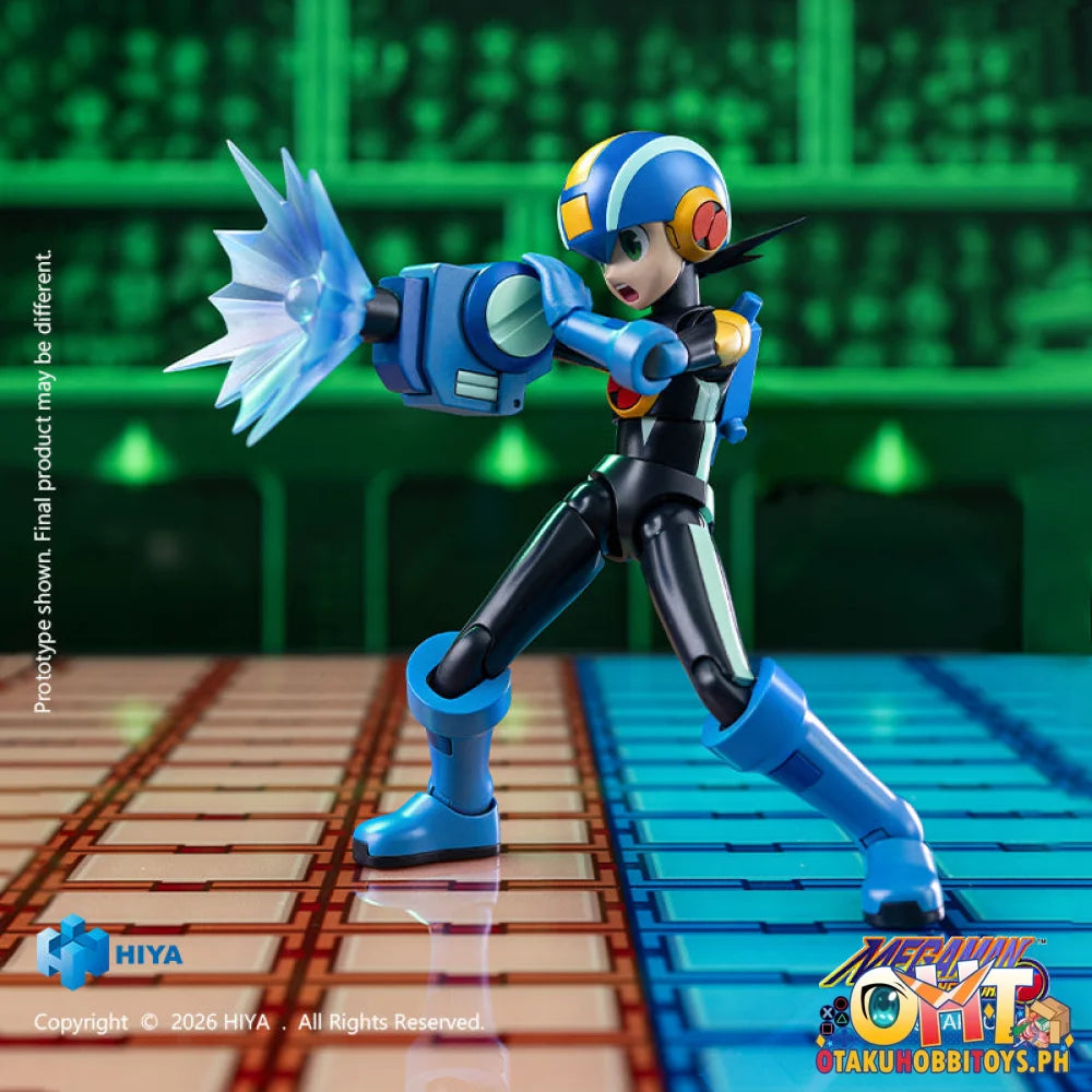 HIYA Toys 12.5cm Mega Man Battle Network Series - MegaMan.EXE Action Figure EBM0389 - Articulated Figure