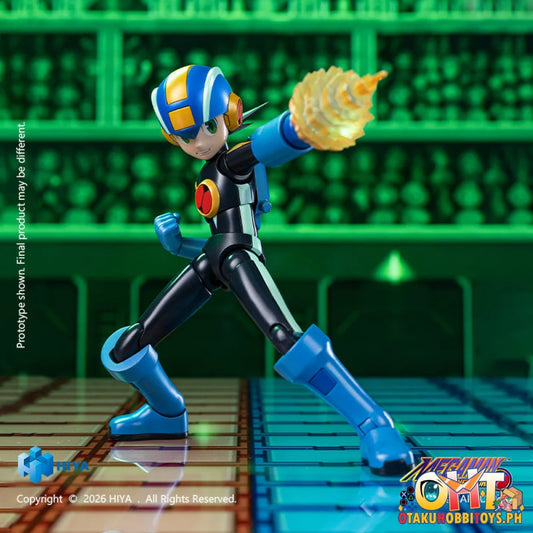 HIYA Toys 12.5cm Mega Man Battle Network Series - MegaMan.EXE Action Figure EBM0389 - Articulated Figure