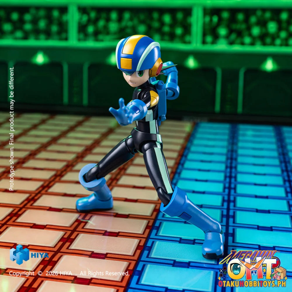 HIYA Toys 12.5cm Mega Man Battle Network Series - MegaMan.EXE Action Figure EBM0389 - Articulated Figure