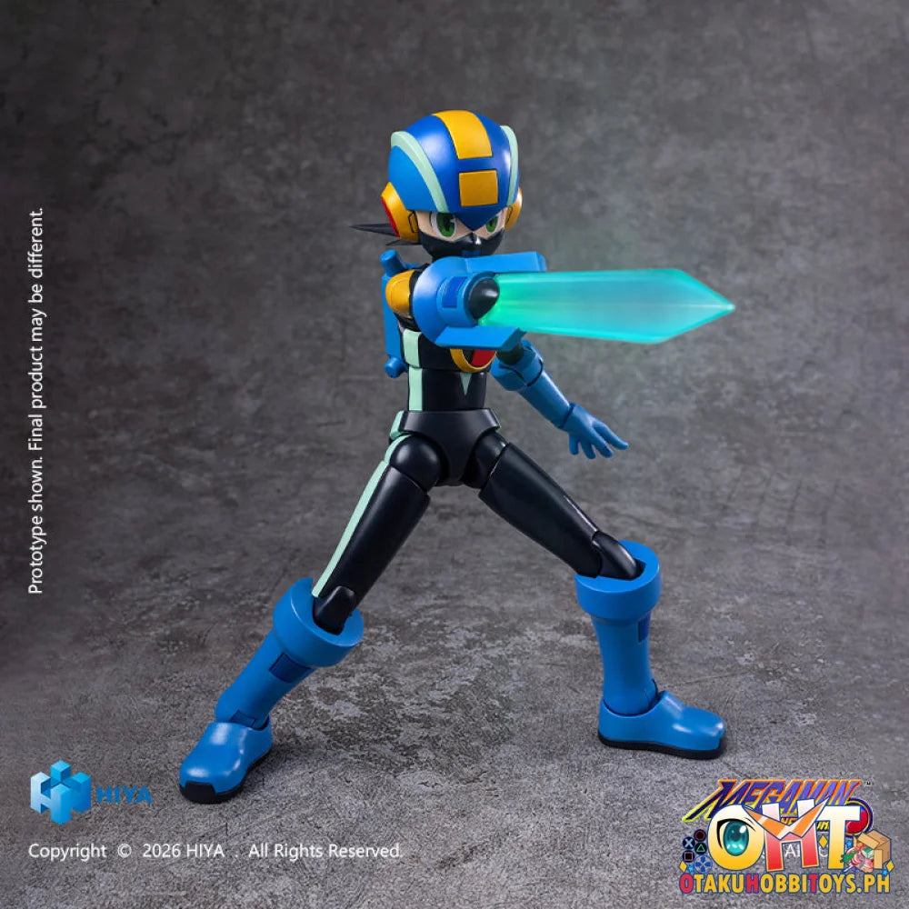 HIYA Toys 12.5cm Mega Man Battle Network Series - MegaMan.EXE Action Figure EBM0389 - Articulated Figure