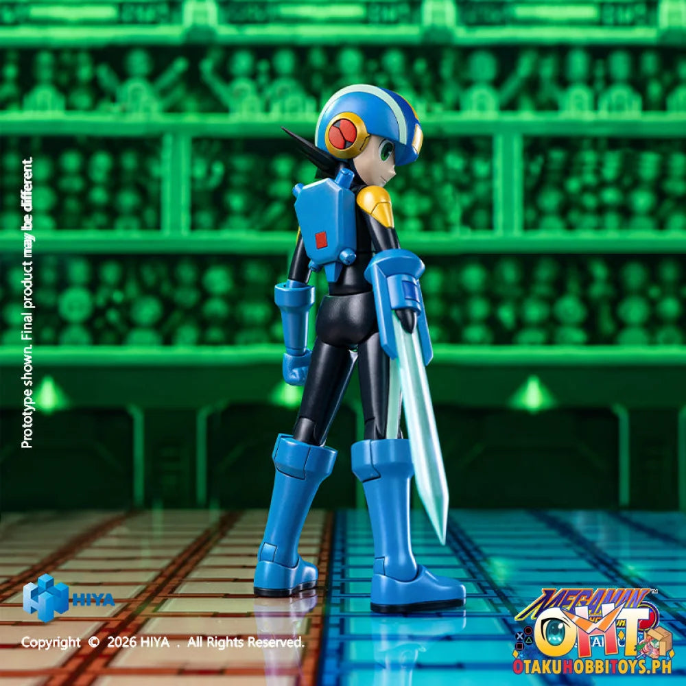 HIYA Toys 12.5cm Mega Man Battle Network Series - MegaMan.EXE Action Figure EBM0389 - Articulated Figure