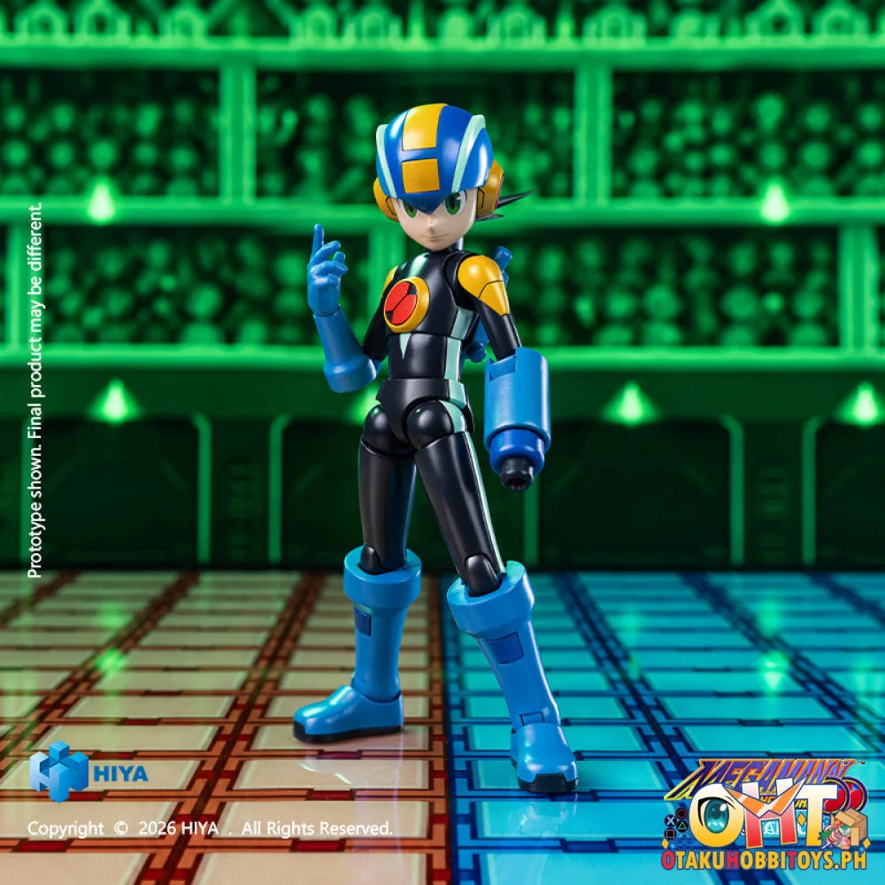 HIYA Toys 12.5cm Mega Man Battle Network Series - MegaMan.EXE Action Figure EBM0389 - Articulated Figure