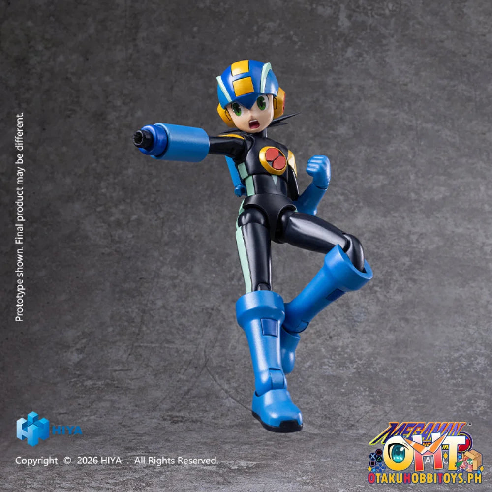 HIYA Toys 12.5cm Mega Man Battle Network Series - MegaMan.EXE Action Figure EBM0389 - Articulated Figure