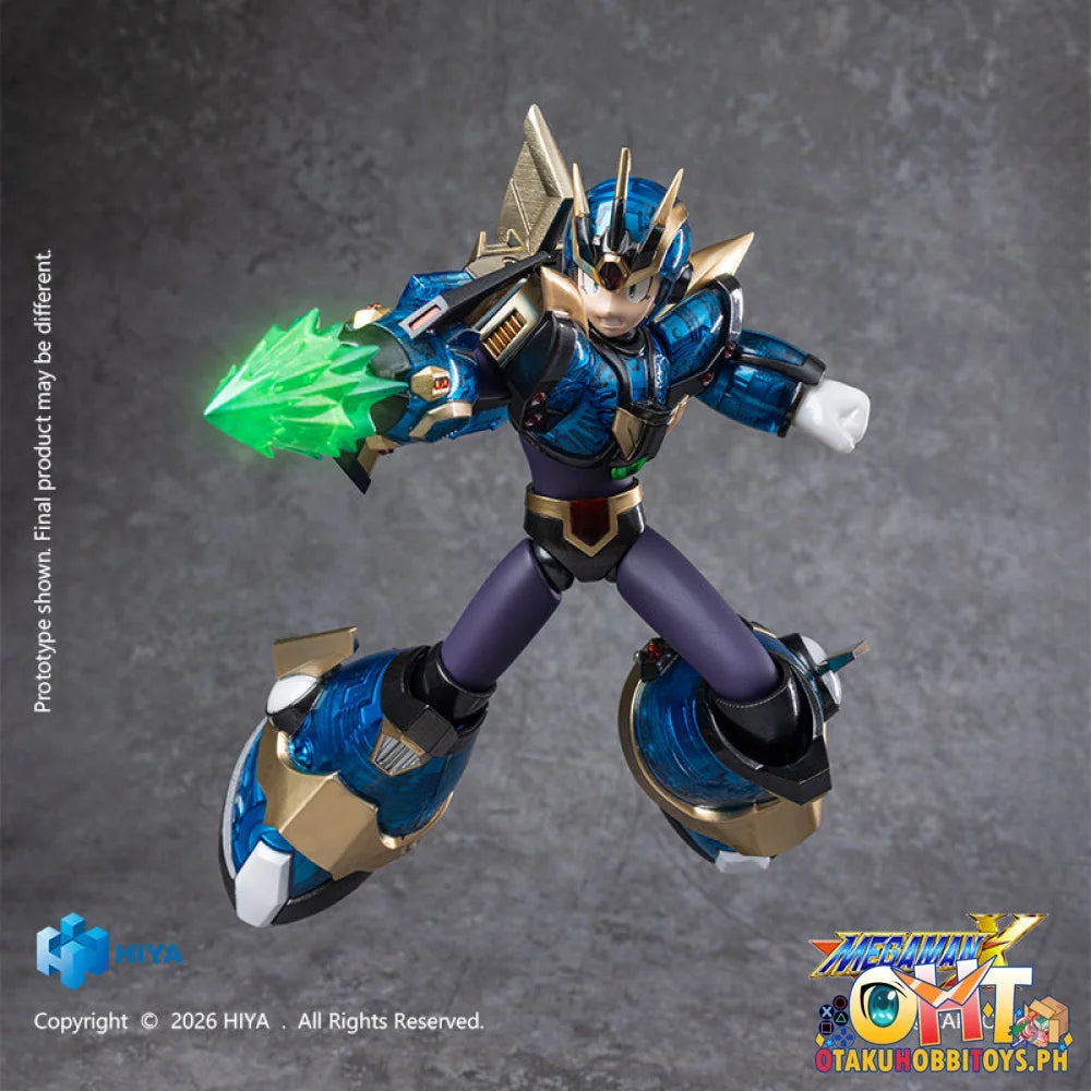 Hiya Toys 15.5cm Mega Man X Series X Ultimate Armor Action Figure EBM0383 - Articulated Figure