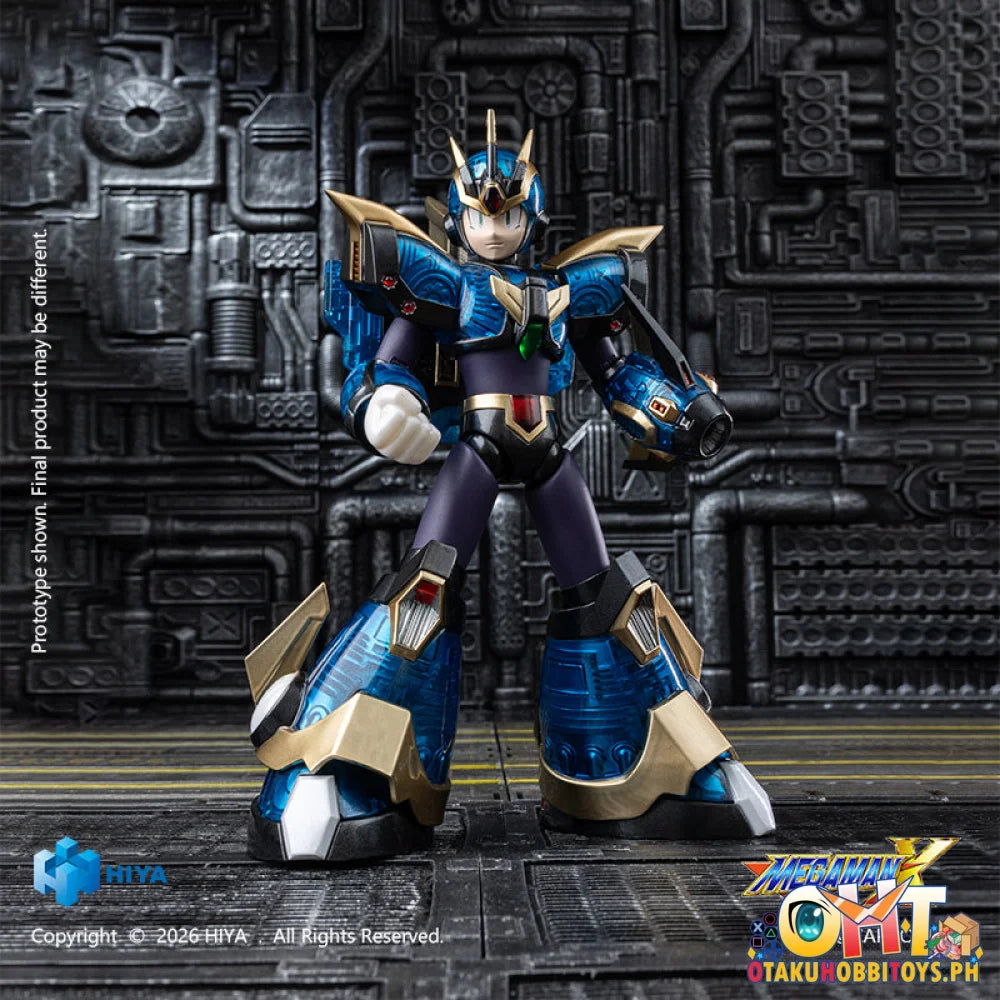 Hiya Toys 15.5cm Mega Man X Series X Ultimate Armor Action Figure EBM0383 - Articulated Figure