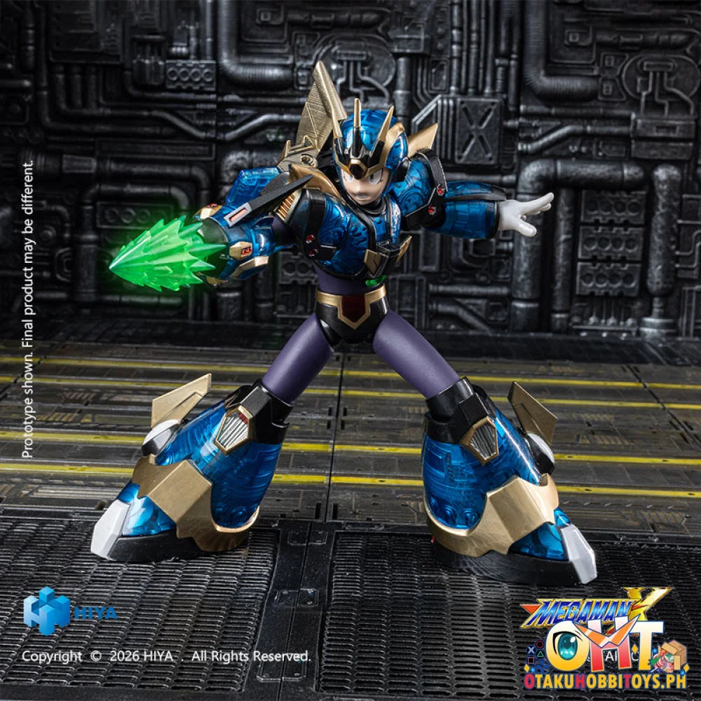 Hiya Toys 15.5cm Mega Man X Series X Ultimate Armor Action Figure EBM0383 - Articulated Figure