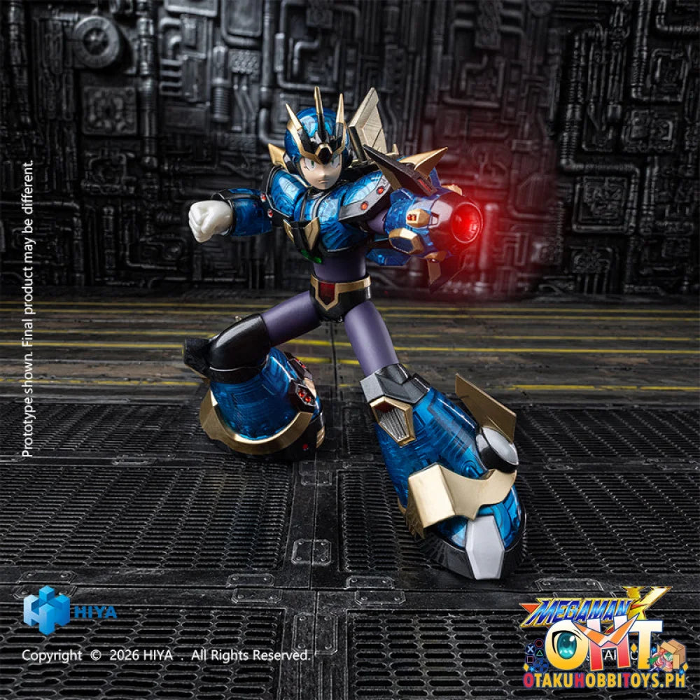 Hiya Toys 15.5cm Mega Man X Series X Ultimate Armor Action Figure EBM0383 - Articulated Figure