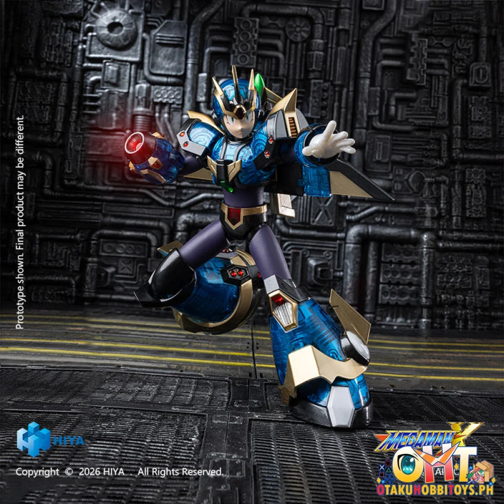 Hiya Toys 15.5cm Mega Man X Series X Ultimate Armor Action Figure EBM0383 - Articulated Figure