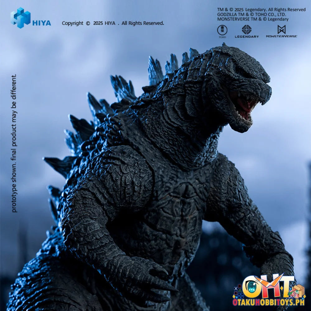 HIYA Toys 16cm Godzilla 2014 Articulated Heat Ray Godzilla Translucent Ver. EBG0079