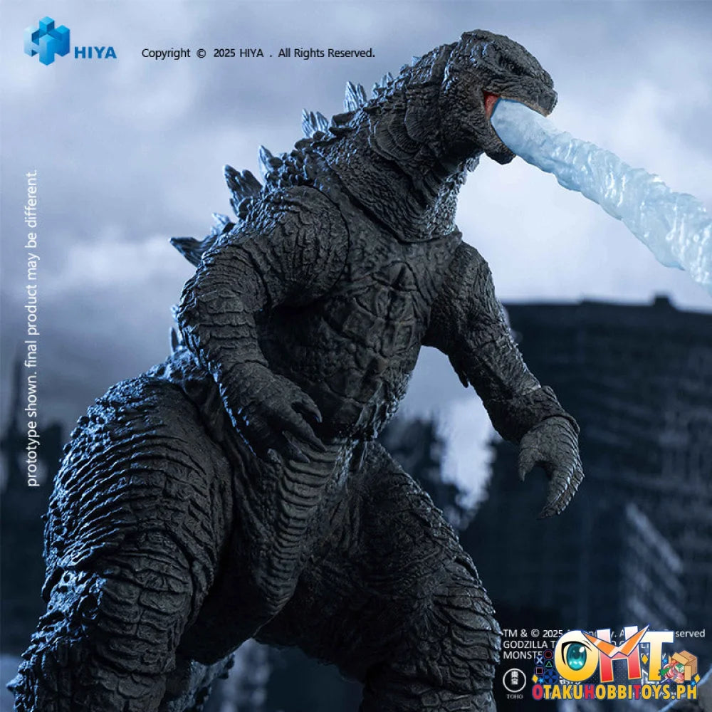 HIYA Toys 16cm Godzilla 2014 Articulated Heat Ray Godzilla Translucent Ver. EBG0079