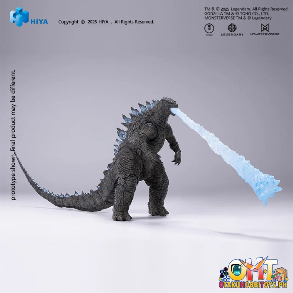 HIYA Toys 16cm Godzilla 2014 Articulated Heat Ray Godzilla Translucent Ver. EBG0079