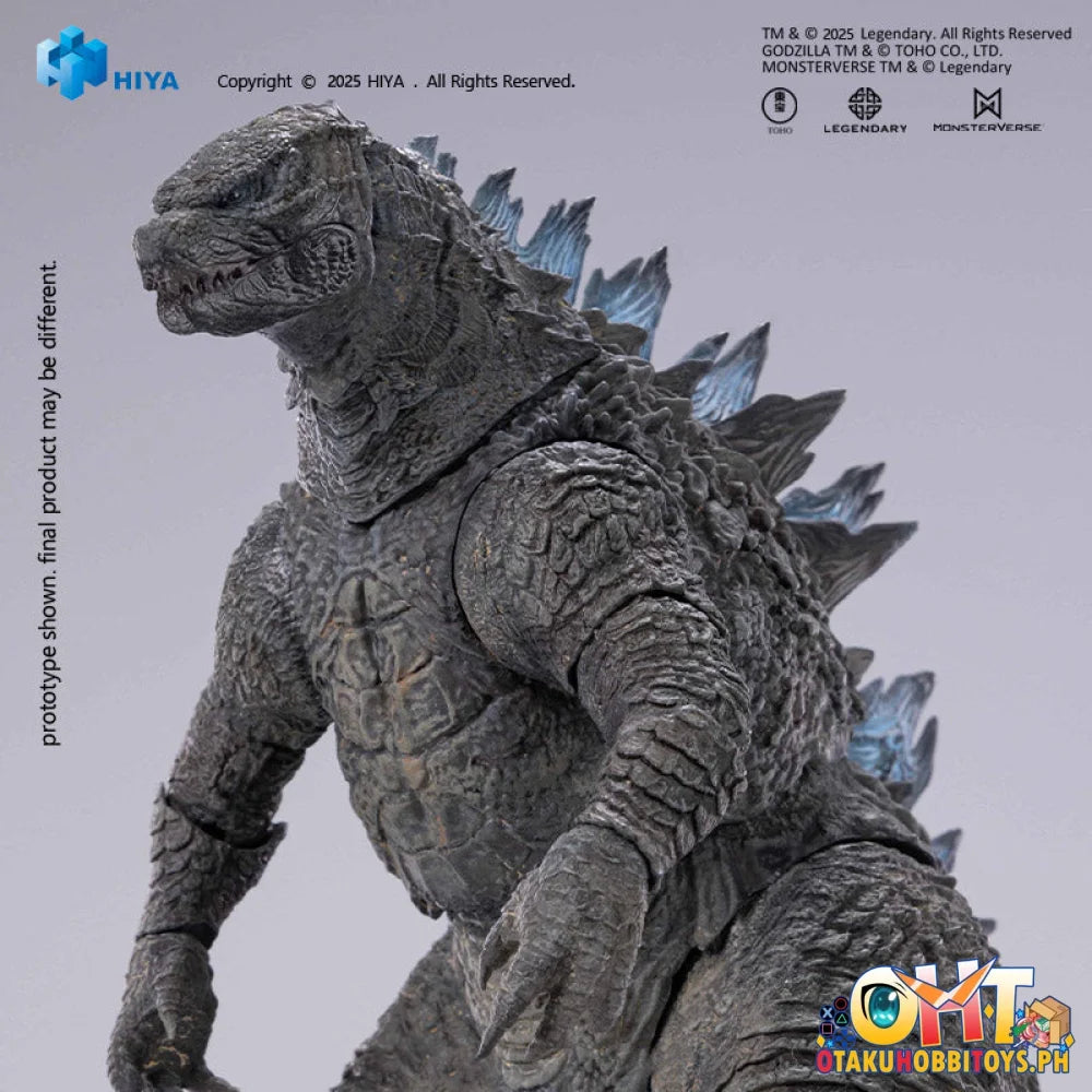 HIYA Toys 16cm Godzilla 2014 Articulated Heat Ray Godzilla Translucent Ver. EBG0079