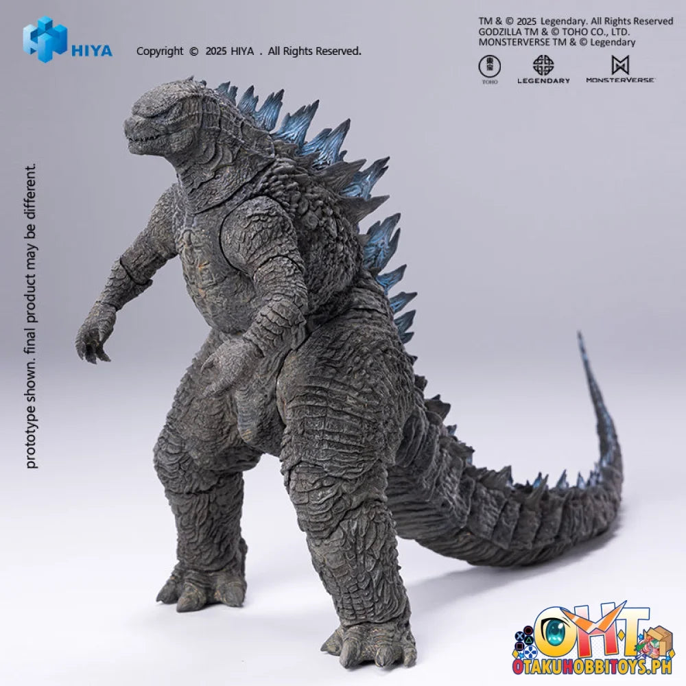 HIYA Toys 16cm Godzilla 2014 Articulated Heat Ray Godzilla Translucent Ver. EBG0079