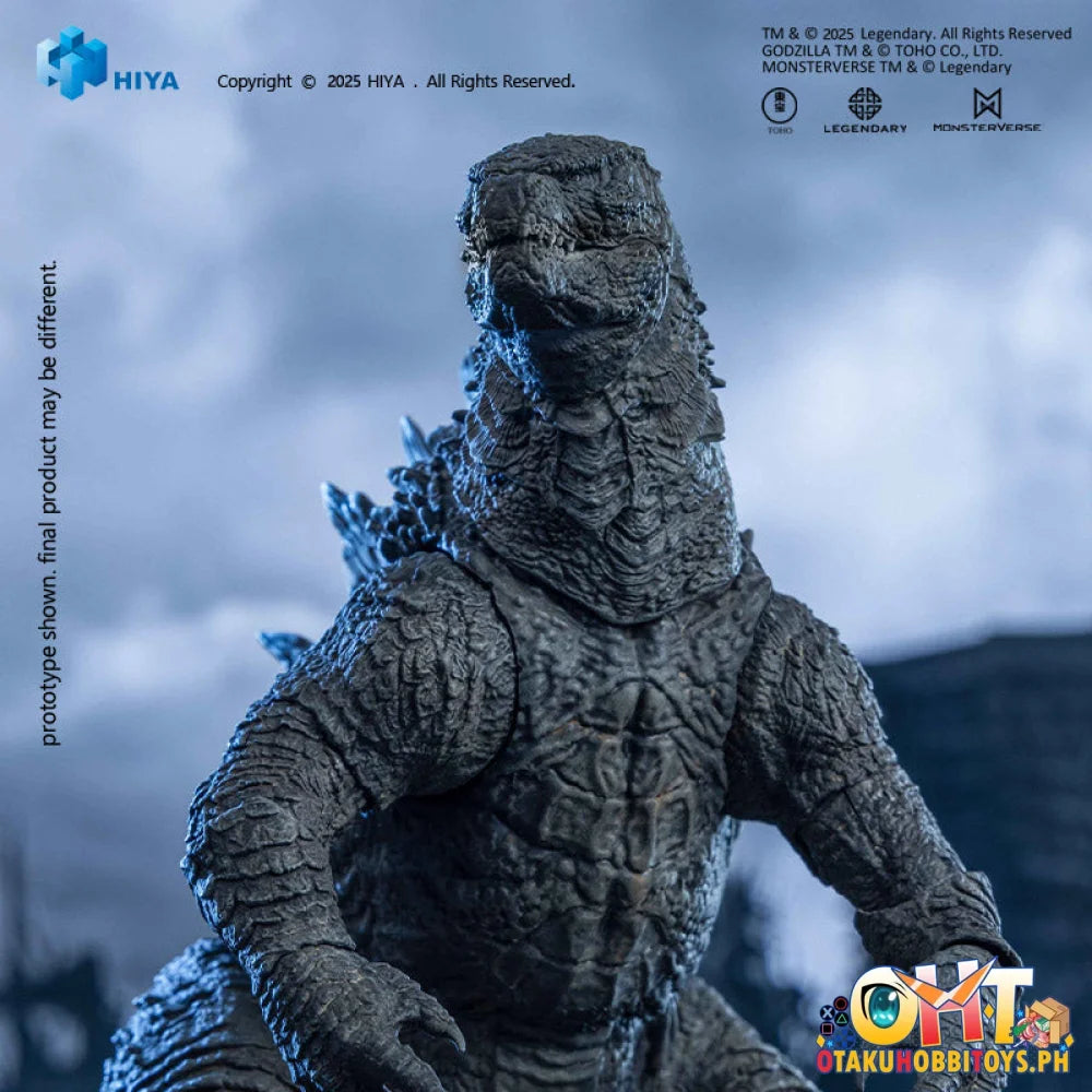 HIYA Toys 16cm Godzilla 2014 Articulated Heat Ray Godzilla Translucent Ver. EBG0079