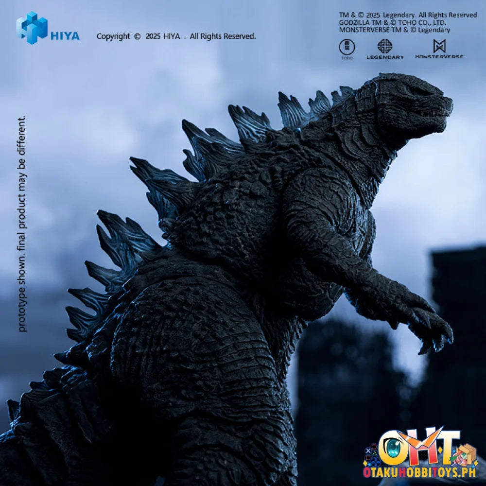 HIYA Toys 16cm Godzilla 2014 Articulated Heat Ray Godzilla Translucent Ver. EBG0079