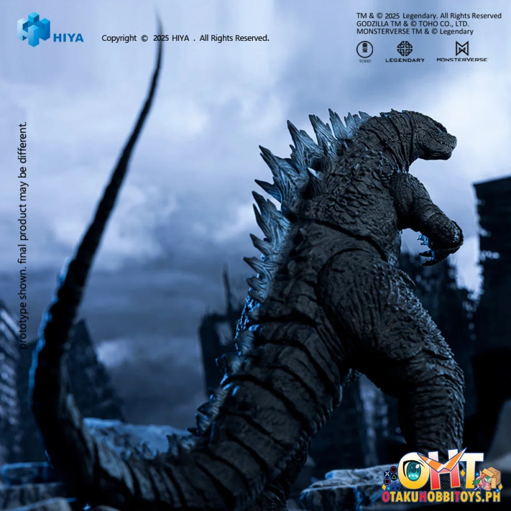 HIYA Toys 16cm Godzilla 2014 Articulated Heat Ray Godzilla Translucent Ver. EBG0079