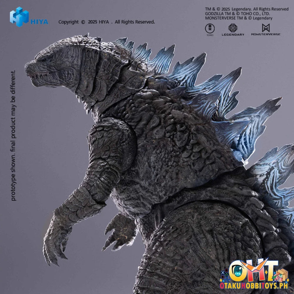 HIYA Toys 16cm Godzilla 2014 Articulated Heat Ray Godzilla Translucent Ver. EBG0079