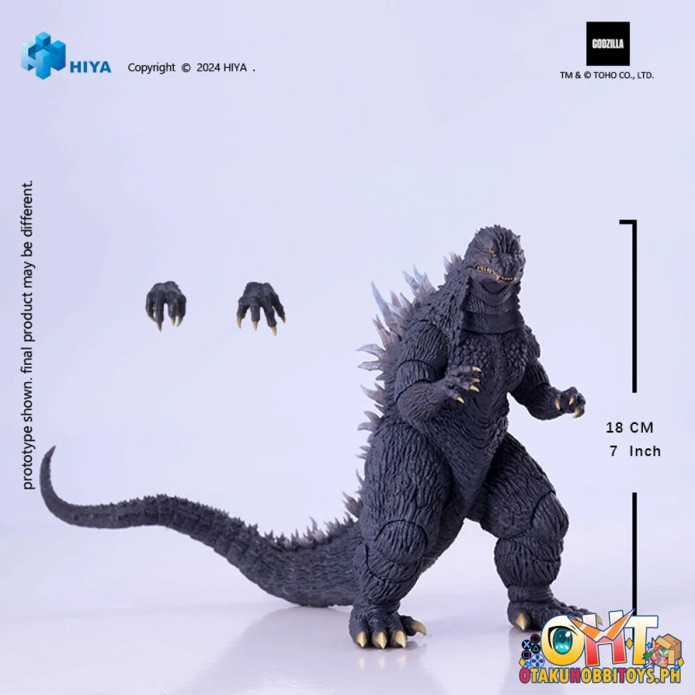 Hiya Toys 18Cm Ultimate Value Series Godzilla Against Mechagodzilla Super Articulated Ebg0285 Scale
