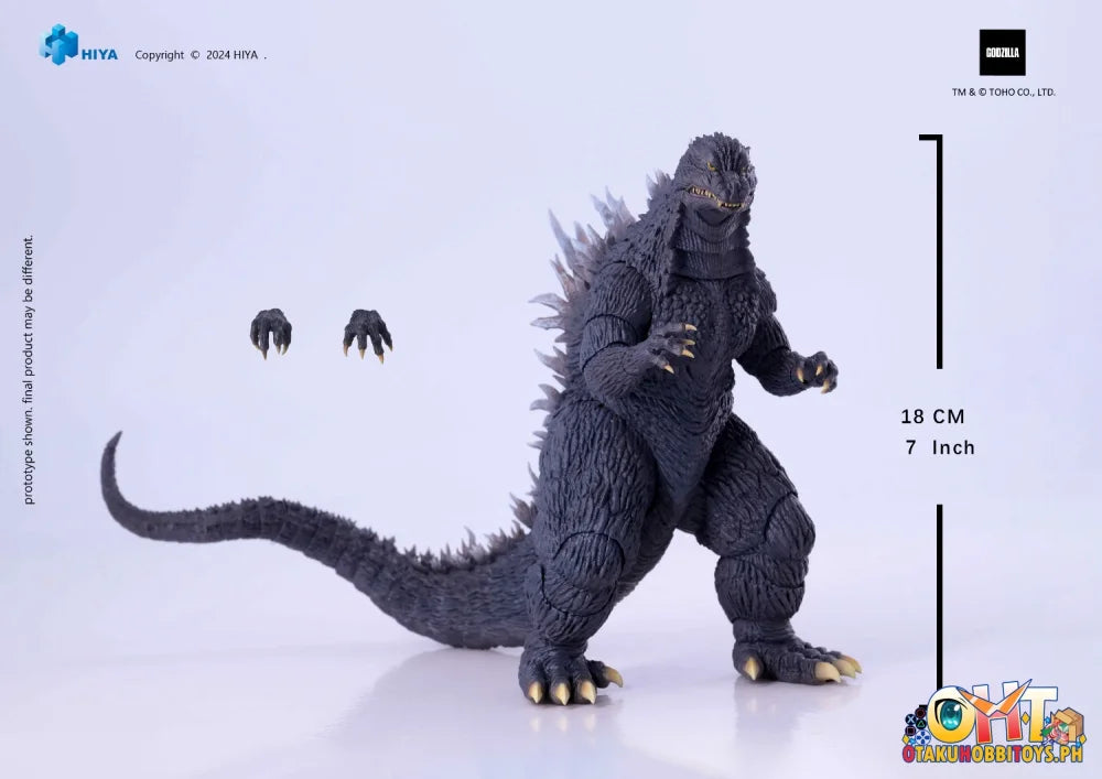 Hiya Toys 18Cm Ultimate Value Series Godzilla Against Mechagodzilla Super Articulated Ebg0285 Scale