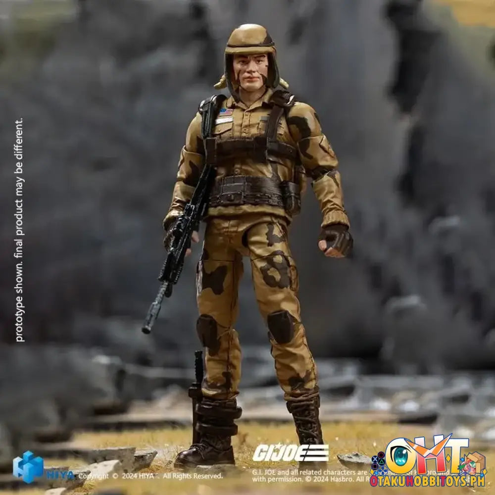 Hiya Toys Emg0365 1/18 G.i. Joe Dusty Plastic Model Kit