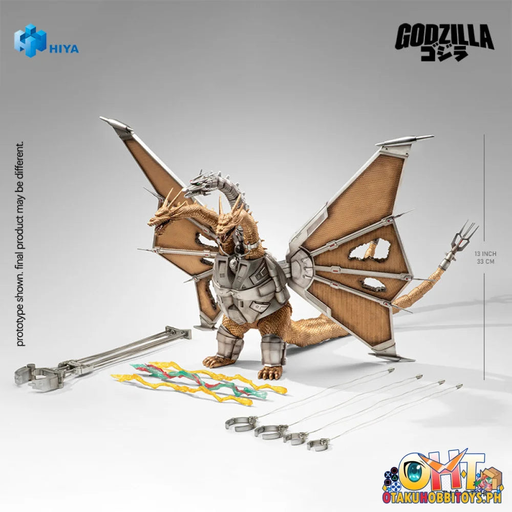 HIYA Toys Exquisite Basic Godzilla vs King Ghidorah (1991) - Mechanical King Ghidorah (Battle Damaged Version)
