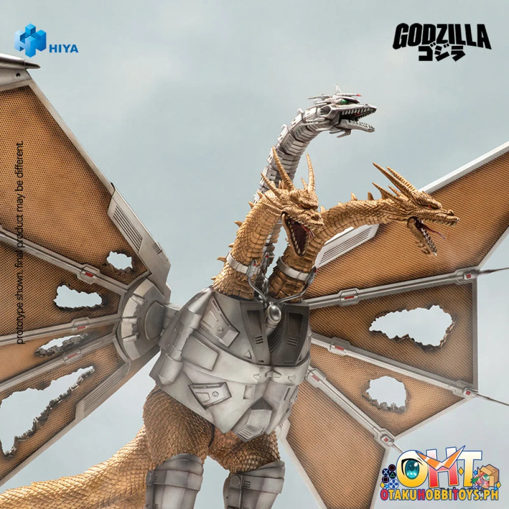 HIYA Toys Exquisite Basic Godzilla vs King Ghidorah (1991) - Mechanical King Ghidorah (Battle Damaged Version)