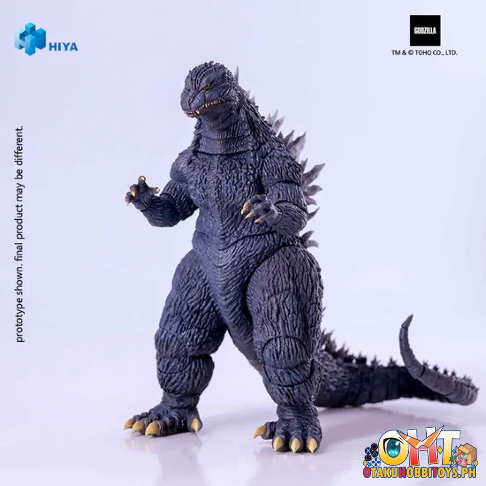 Hiya Toys EXQUISITE BASIC Godzilla vs. Mechagodzilla (2002) Radioglide Godzilla Prize Figure