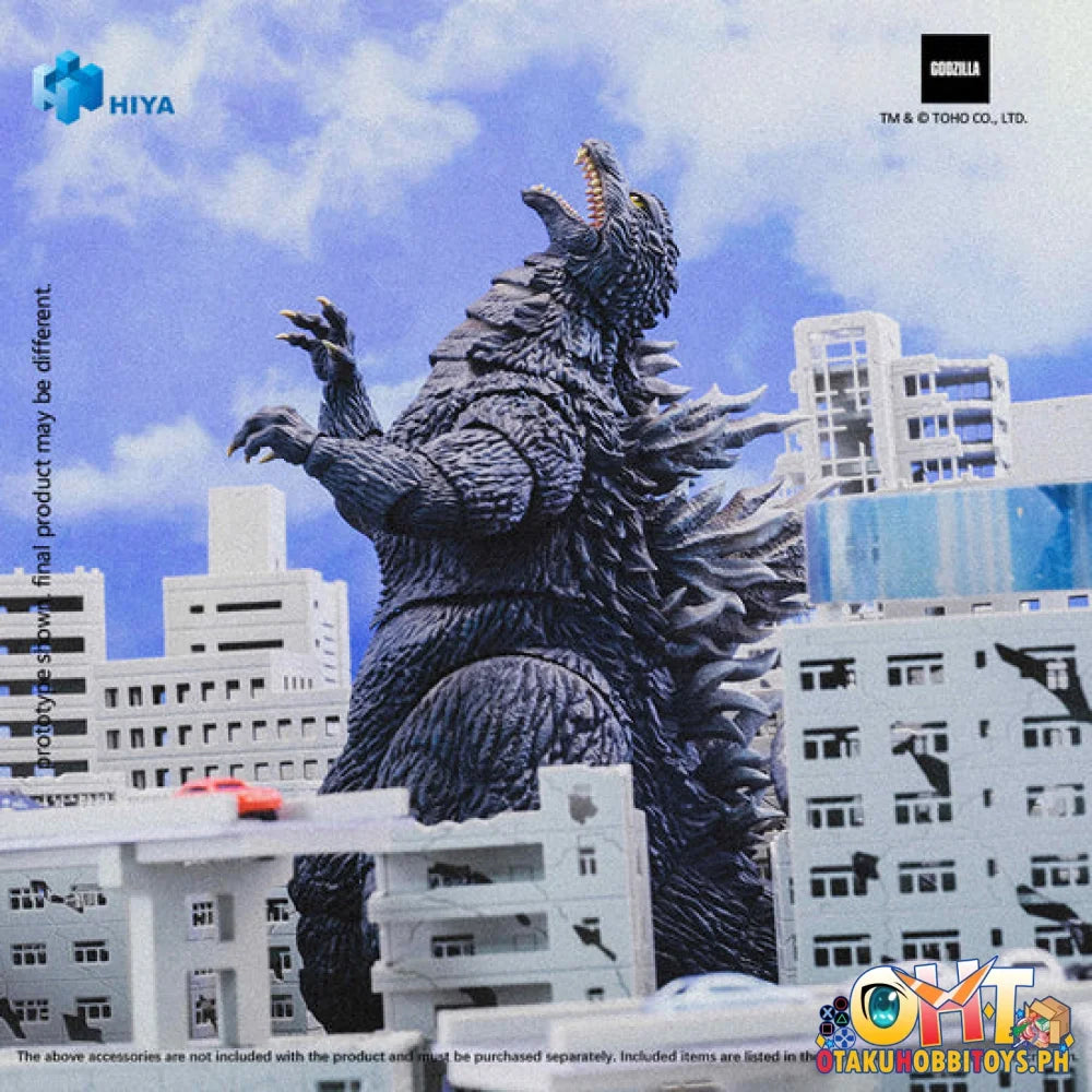 Hiya Toys EXQUISITE BASIC Godzilla vs. Mechagodzilla (2002) Radioglide Godzilla Prize Figure