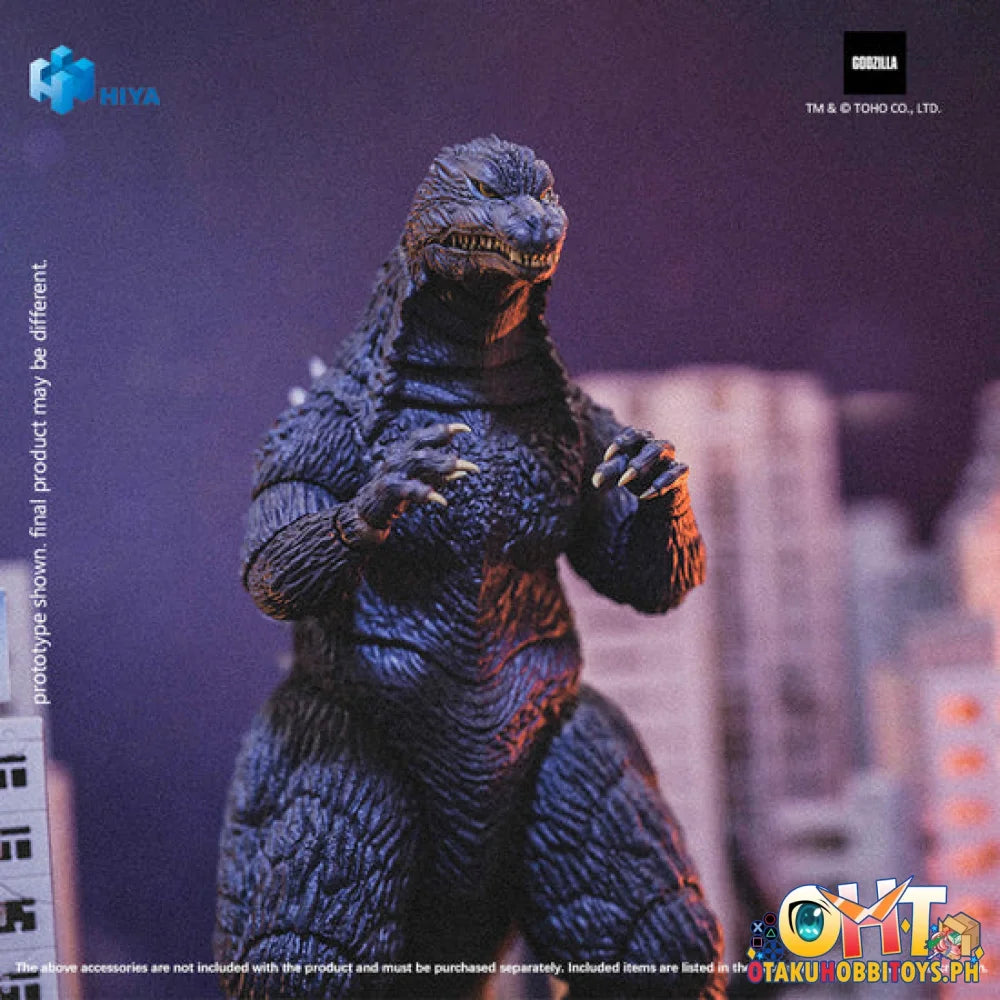 Hiya Toys EXQUISITE BASIC Godzilla vs. Mechagodzilla (2002) Radioglide Godzilla Prize Figure