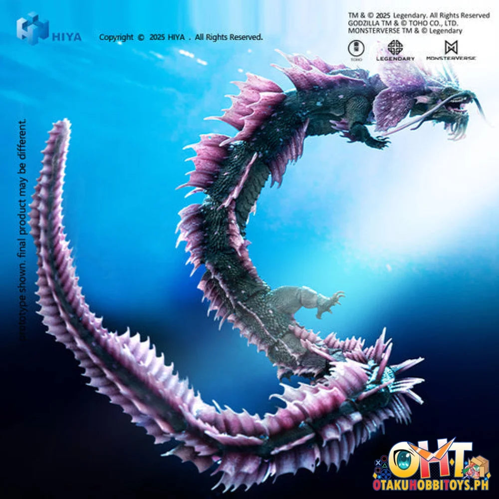 Hiya Toys Exquisite Basic Series 15.7 Inch Godzilla x Kong The New Empire Tiamat Action Figure Articulated Figure Prize