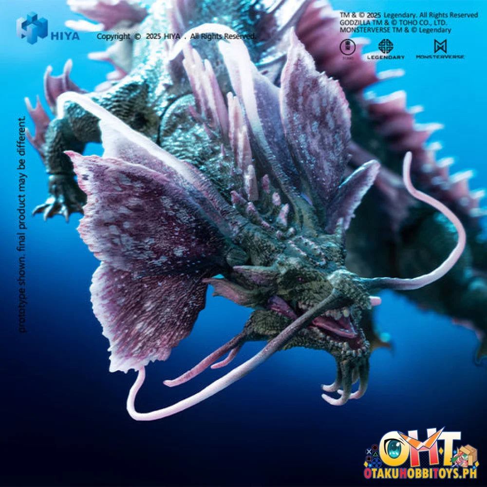 Hiya Toys Exquisite Basic Series 15.7 Inch Godzilla x Kong The New Empire Tiamat Action Figure Articulated Figure Prize