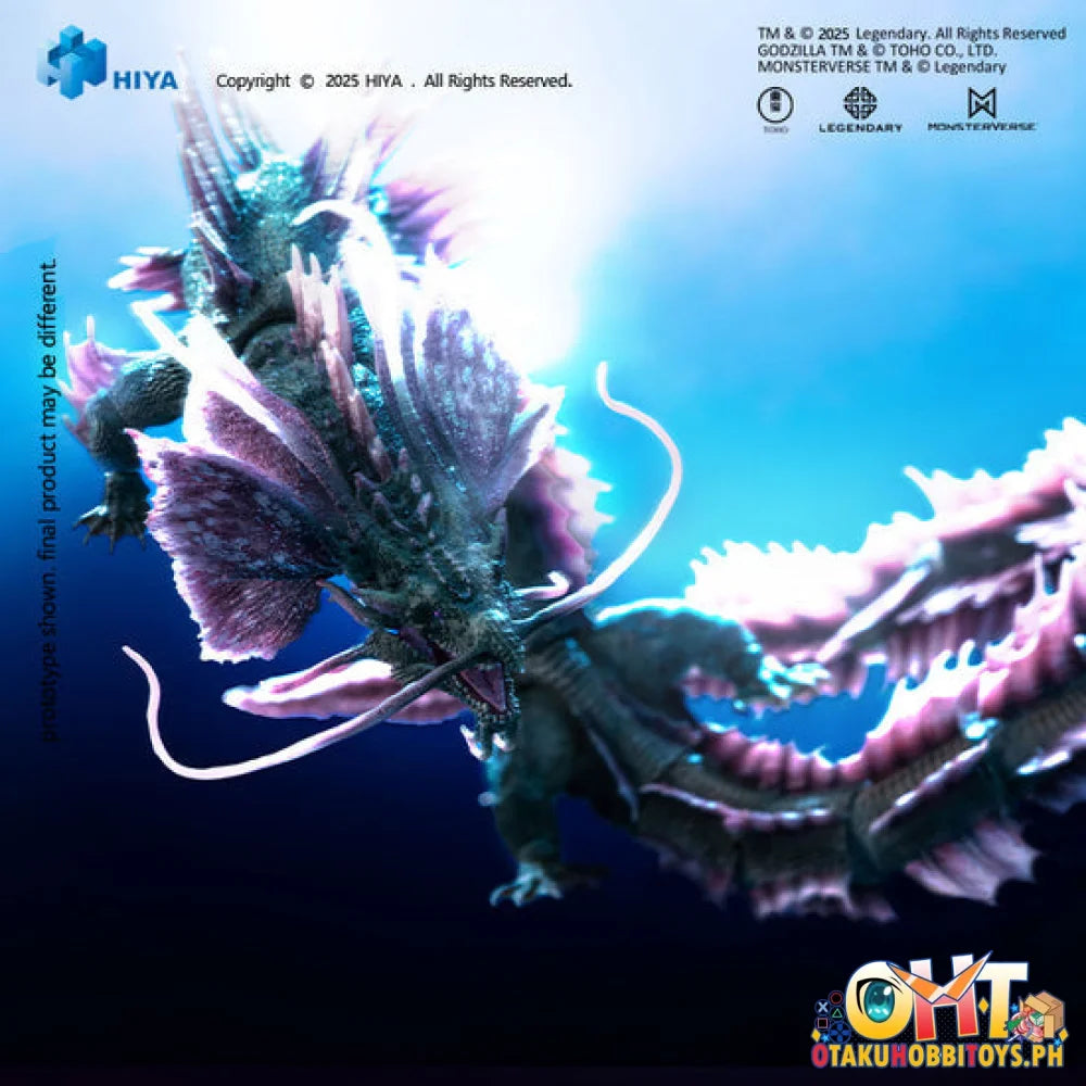 Hiya Toys Exquisite Basic Series 15.7 Inch Godzilla x Kong The New Empire Tiamat Action Figure Articulated Figure Prize