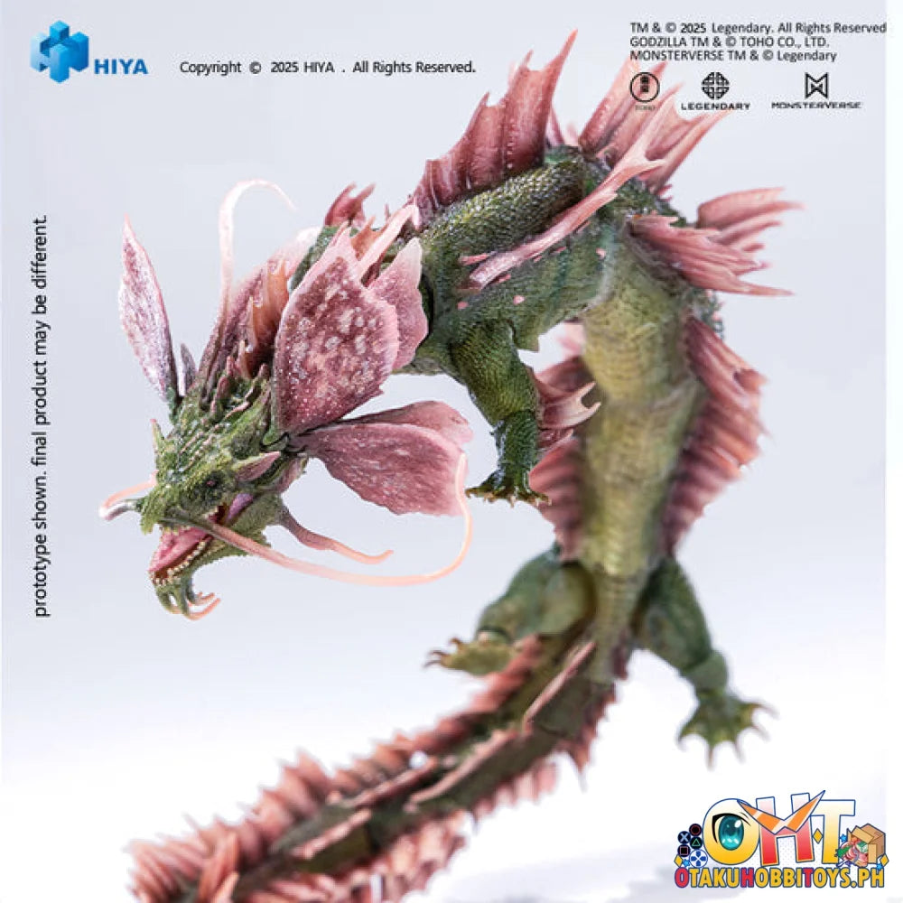 Hiya Toys Exquisite Basic Series 15.7 Inch Godzilla x Kong The New Empire Tiamat Action Figure Articulated Figure Prize