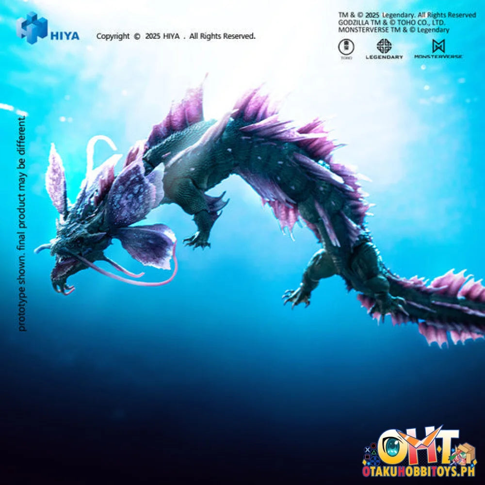 Hiya Toys Exquisite Basic Series 15.7 Inch Godzilla x Kong The New Empire Tiamat Action Figure Articulated Figure Prize