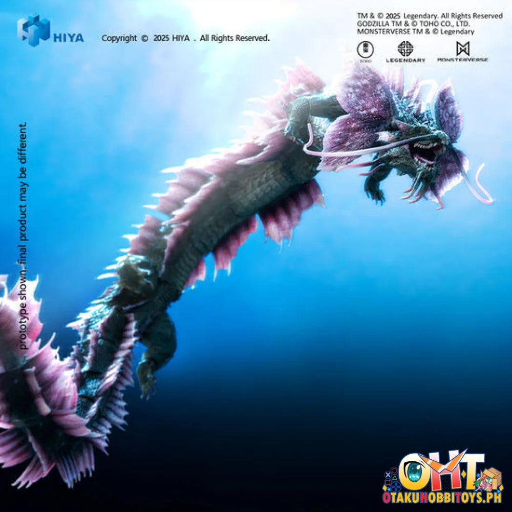 Hiya Toys Exquisite Basic Series 15.7 Inch Godzilla x Kong The New Empire Tiamat Action Figure Articulated Figure Prize
