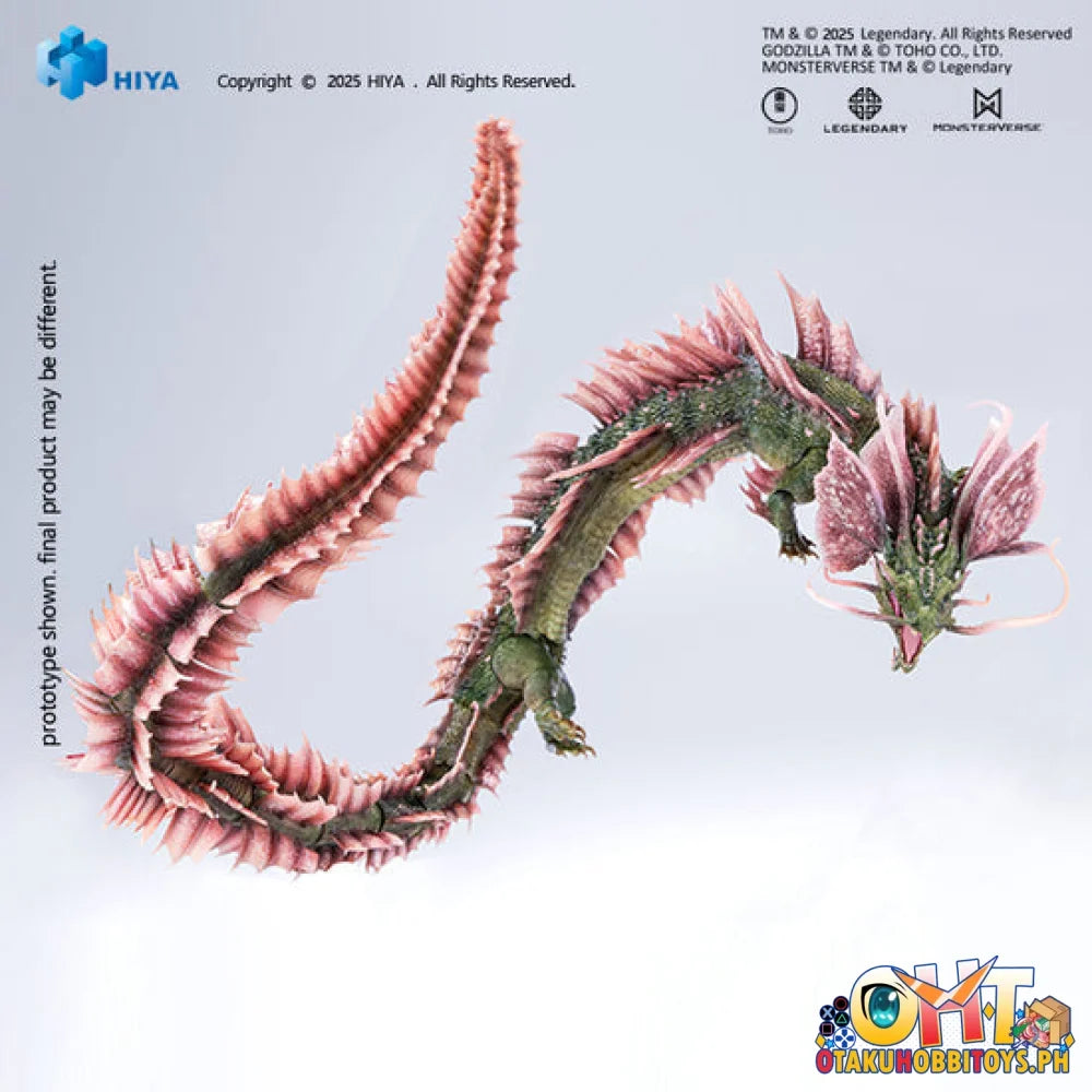 Hiya Toys Exquisite Basic Series 15.7 Inch Godzilla x Kong The New Empire Tiamat Action Figure Articulated Figure Prize