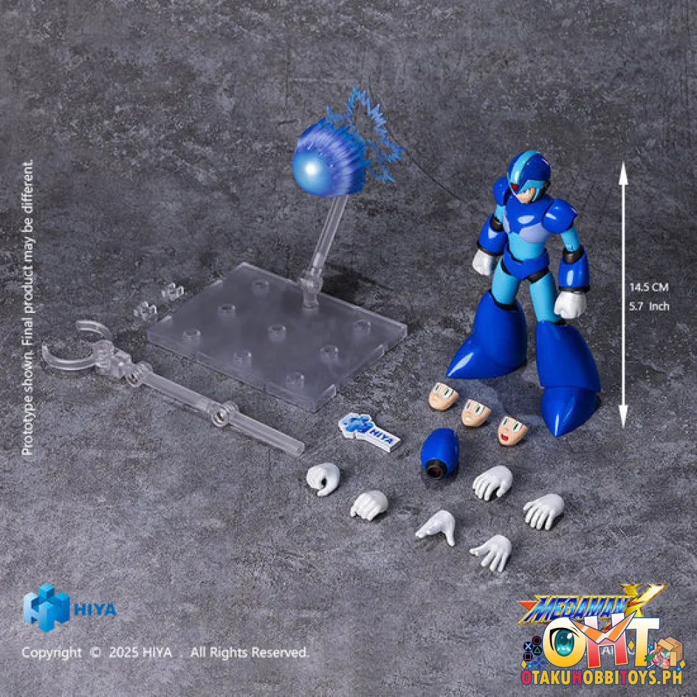 HIYA Toys Exquisite Basic Series 5.7 Inch Mega Man X series X Action Figure Articulated Figure Prize Figure