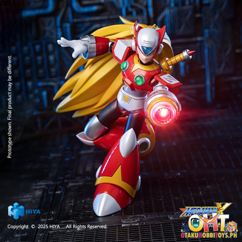 Hiya Toys 1/12 Exquisite Basic Series 5.7 Inch Mega Man X series ZERO Action Figure Articulated Figure Prize Figure
